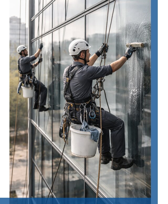 Мойка сплошного остекления в Нефтекамске, заказать от 308 р.| ВЫСОТНИК-Нтк