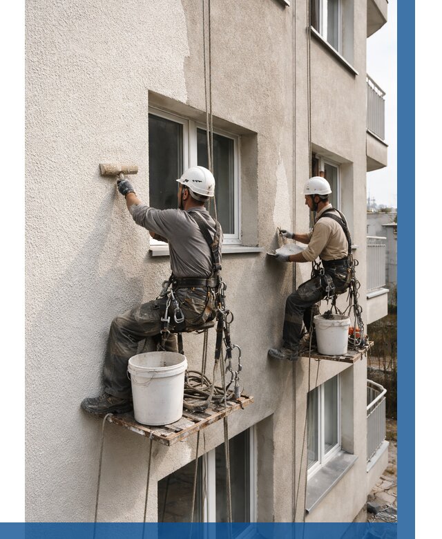 Нанесение короеда на фасад в Нефтекамске от 462 р. | ВЫСОТНИК-Нтк