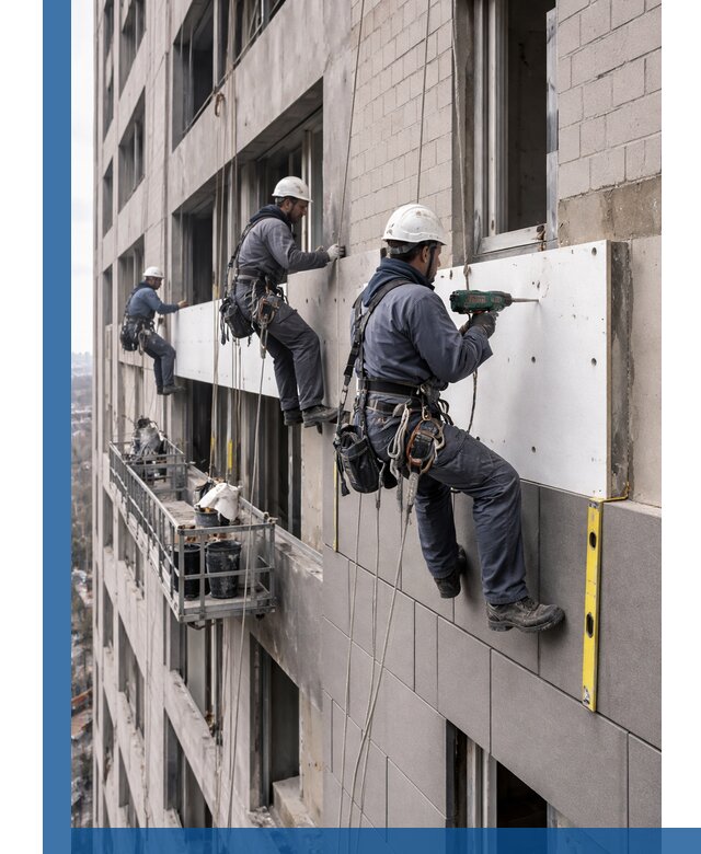 Монтаж фасадных термопанелей высокого качества в Нефтекамске