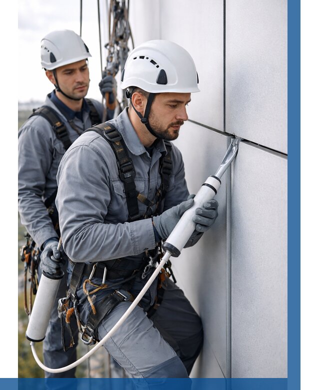 Герметизация швов вилатермом в Нефтекамске от 616 р. | ВЫСОТНИК-Нтк