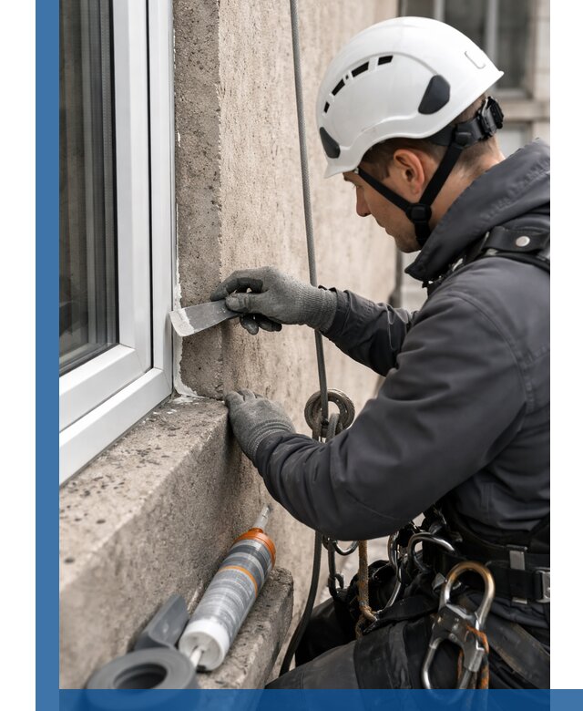 Герметизация монтажных швов окон в Нефтекамске с гарантией качества