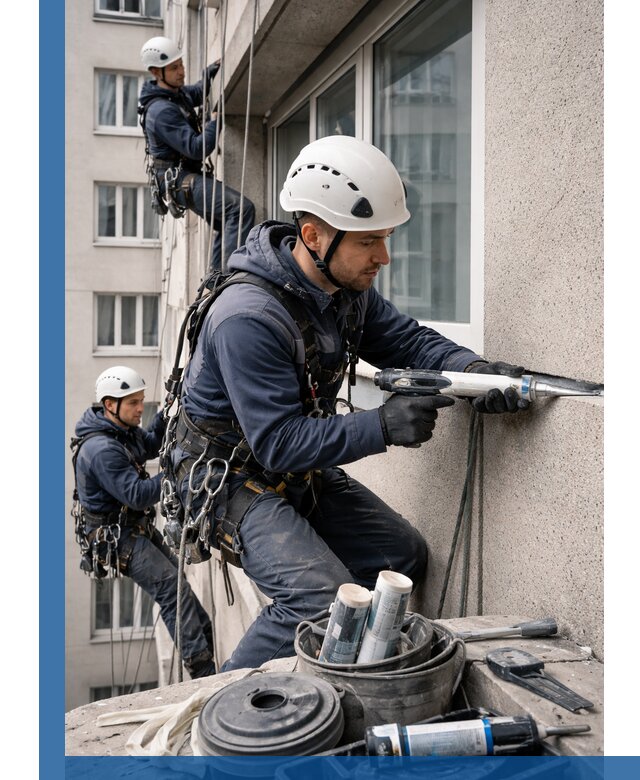 Герметизация швов лоджии в Нефтекамске профессионально и надежно