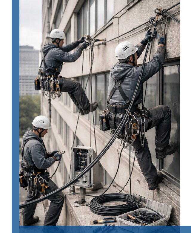 Прокладка оптоволоконного кабеля в Нефтекамске под ключ с тестированием