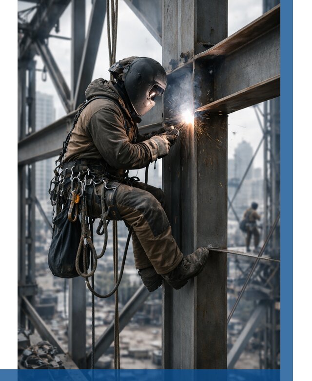 Высотные сварочные работы в Нефтекамске от 3594 р. | ВЫСОТНИК-Нтк