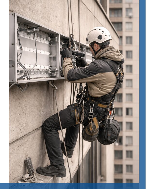 Ремонт вывески на высоте в Нефтекамске от 4621 р. | ВЫСОТНИК-Нтк