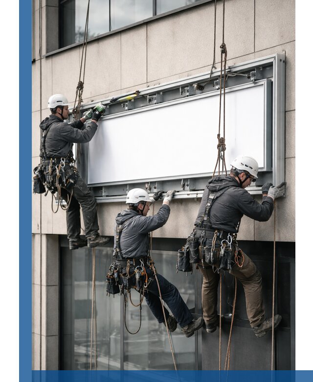 Профессиональный монтаж светового короба под ключ в Нефтекамске