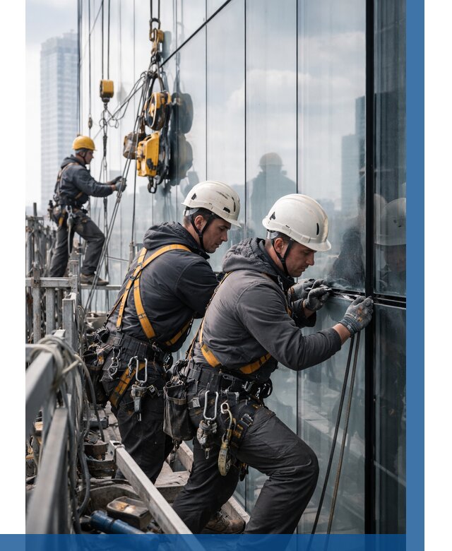 Структурное остекление фасадов в Нефтекамске от 9755 р. | ВЫСОТНИК-Нтк