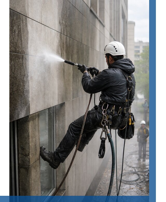 Гидроструйная очистка поверхностей в Нефтекамске от 873 р. | ВЫСОТНИК-Нтк