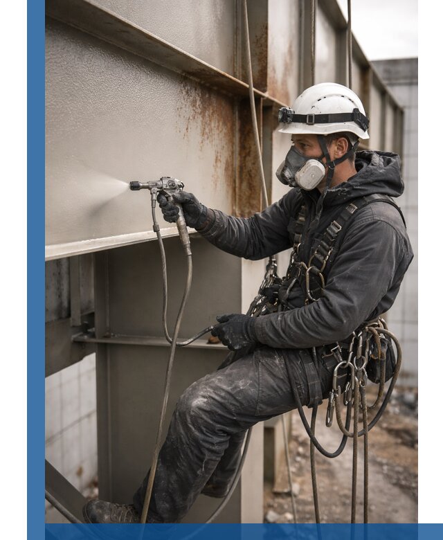 Антикоррозионная покраска металлических конструкций в Нефтекамске