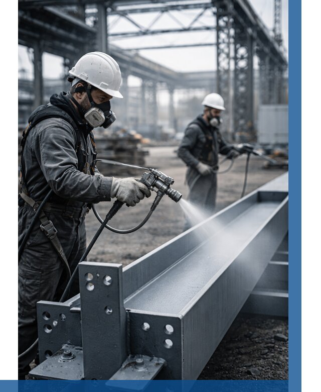 Антикорроз. обработка металлоконстр. в Нефтекамске от 462 р. | ВЫСОТНИК-Нтк