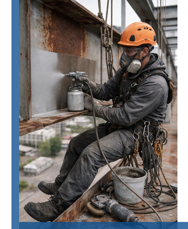 Антикоррозионная обработка металлоконструкций в Нефтекамске под ключ