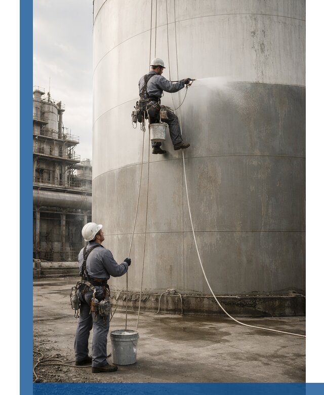 Покраска стальных резервуаров и емкостей в Нефтекамске профессионально