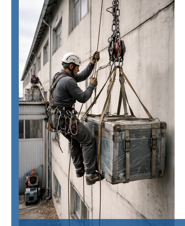 Подъем грузов на высоту в Нефтекамске для промышленных объектов