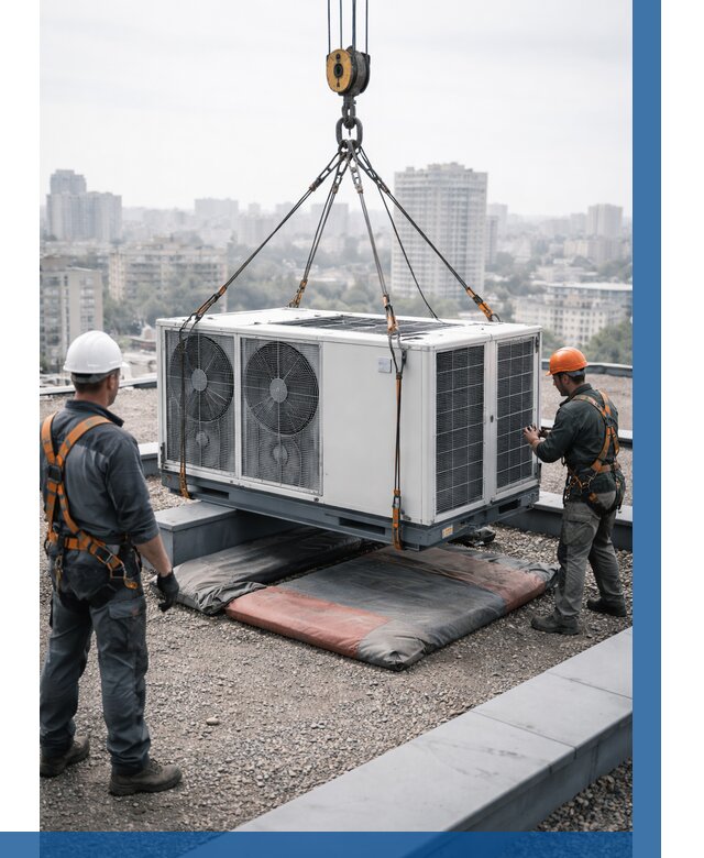 Подъем груза на крышу в Нефтекамске от 5134 р. | ВЫСОТНИК-Нтк заказать