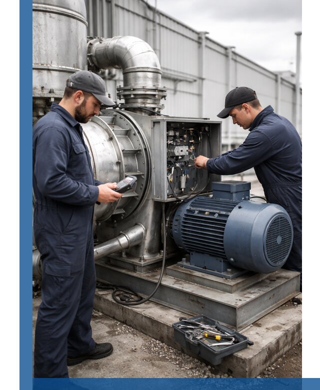 Техническое обслуживание промышленного оборудования в Нефтекамске