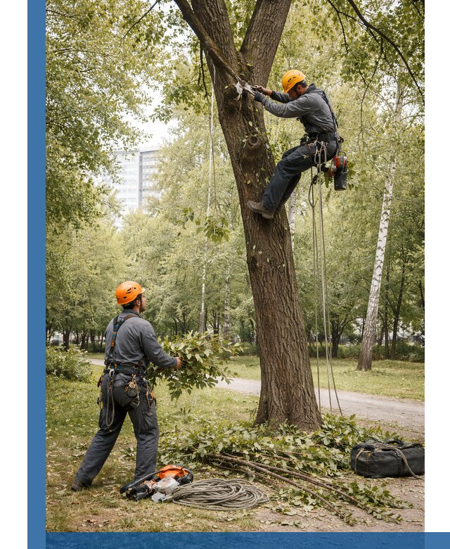 Санитарная обрезка деревьев в Нефтекамске, профессионально и безопасно