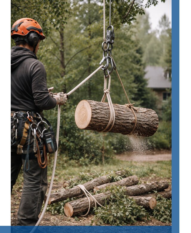 Валка деревьев частями в Нефтекамске от 7701 р. | ВЫСОТНИК-Нтк