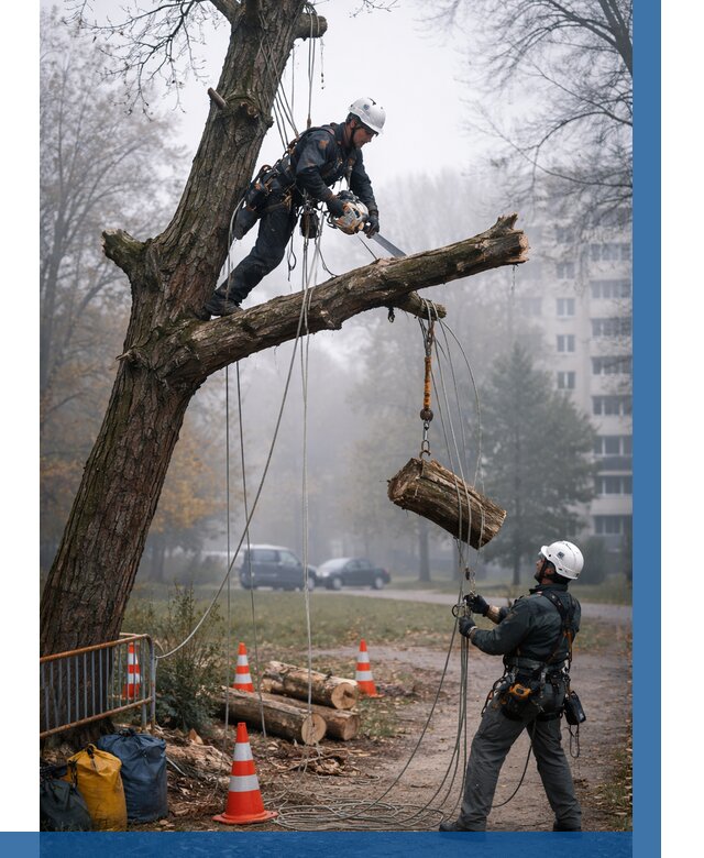 Удаление аварийных деревьев в Нефтекамске от 15402 р. | ВЫСОТНИК-Нтк