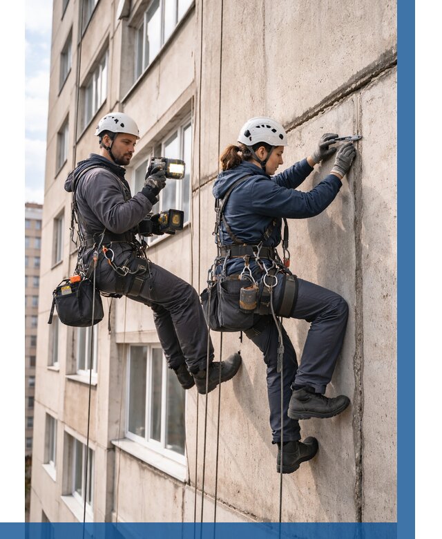 Обследование межпанельных швов в Нефтекамске от 1848 р. | ВЫСОТНИК-Нтк