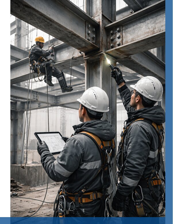 Обследование металлоконструкций в Нефтекамске от 5647 р. | ВЫСОТНИК-Нтк